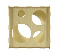 Sirxlevcy Herramienta de MedicióN de Caja de Calibre de Globo Plegable de 9 Agujeros Estable 2-10 Pulgadas para Fiesta de CumpleañOs