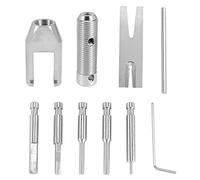 Sirxlevcy Juego de herramientas de extracción de piñón de motor para Rc Hub Destornillador Motor Piñón Partes - Aleación de Aluminio