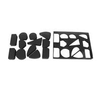 Sirxlevcy Juego de Moldes con de de Cerámica, 12 Herramientas de Molde para Hacer Tazas DIY para Arcilla, Cortadores de Arcilla de Cerámica, Molde con de de Café