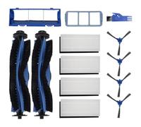 Sirxlevcy Kit de Piezas de Repuesto para Robovac 11S 25C 30 30C 35C 12 15T 15C Slim Robot Aspiradora Cepillo Lateral Principal Filtro Hepa