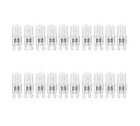 Sirxlevcy LáMpara de Bombilla HalóGena Duradera Resistente una Altas Temperaturas para Horno G9 para Refrigeradores, Hornos, Ventiladores, 40 W, 500 ℃, Bombilla de Clavija, 120 V