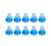 Sirxlevcy LáMpara de Luz de la Base del Instrumento del Tablero del Coche 10Pcs T4.2 COB Bombilla del Tablero de Instrumentos de la CuñA del Coche LáMpara DC12V