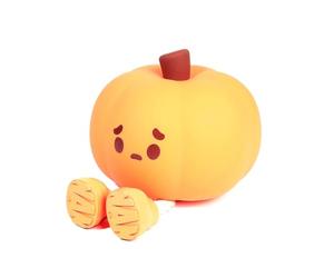 Sirxlevcy Luz LáMpara LáMpara con Sensor TáCtil de Calabaza LáMpara de Noche NavideñA LáMpara LED Recargable de Silicona