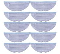 Sirxlevcy Paquete de 10 PañOs de Mopa para S7 S7+ T7 T7 Plus G10 G10S Pro Almohadillas de Aspiradora Repuesto de Trapo