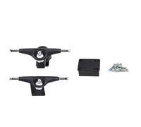 Sirxlevcy Para Soporte para Patines de Surf Base de 6 Agujeros 6,25 Pulgadas Bogie Adaptador de Ejes de MonopatíN de Surf Bogies Traseros, 2