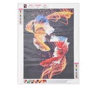 Sirxlevcy Pintura de Diamante Kit de Diamante de CíRculo Completo Imagen de Diamantes de ImitacióN Arte DecoracióN de la Puerta del Hogar ()