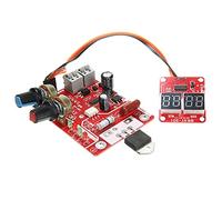 Sirxlevcy Placa de Control de la Soldadora por Puntos -D01 40A 100A MáQuina de Soldadura por Puntos Digital Pantalla de Control de Tiempo y Corriente Soldadora por Puntos (40A)