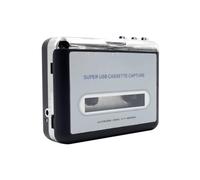 Sirxlevcy Reproductor de Casete Convertidor de Casete USB Portátil A MP3 de Música con Auriculares