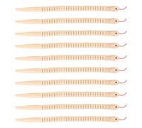 Sirxlevcy Serpientes Onduladas de Madera Sin Terminar de 12 Pulgadas, Serpiente de Madera Flexible Articulada, Modelo Animal en, Manualidades, Juguetes para Artes