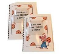 Sirxlevcy Si Le Das una Galleta A Tu, Libro de Regalo de Agradecimiento Al, Regalo y Reflexivo para el, Regalo de 2 Piezas
