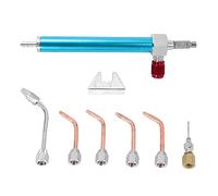 Sirxlevcy Soplete de Soldadura de Agua Soplete de HidróGeno y Agua Accesorios PortáTiles para Soplete de Soldadura Herramientas PequeñAs de Soldadura de OxíGeno Herramientas Doradas