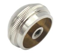 Sirxlevcy Tuerca de Boquilla de Flauta, Tuerca, Boquilla Plateada, Piezas de Repuesto para Instrumentos Musicales