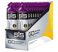 SIS Go Isotono Energy Gel Pack de 30 Gusto Ribs Negro (Blackcurrant)