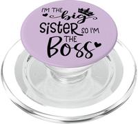 Sis Im The Big Sister Im Not Bossy Im Just a Big Sister Boss PopSockets PopGrip para MagSafe
