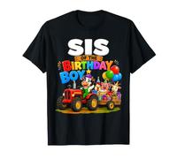 Sis of The Birthday Boy Farm Tractor Party Theme Camiseta