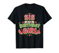 Sis of The Birthday Girl Watermelon Family Party Camiseta