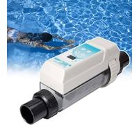Sis-tema para Piscinas Enterradas (8, 12, 16 y 20 g/h), Generador Electrolítico De Cloro Salino para SPAs, Generador De Cloro para Piscinas,20g/h(≤85m³)