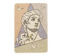 Sisal Cat Scratcher Mat, Pet Scratching Pad, 15.75x23.62x0.39 Inches Protects Furniture, Reduces Boredom, Comfortable Resting for Cats in Bedroom, Balcony, and Living Room