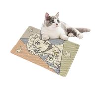 Sisal Cat Scratcher Pad - Durable Scratch Mat, Natural Sisal Material | Protects Furniture, Relieves Itch, Cat Resting Mat For Indoor Use, Balcony, Bedroom, Exercise Toy For Cats, Size 40x60cm, Lightw
