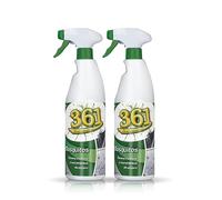 Sisbrill 361 Mosquitos - Limpiador Bioenzimático de Insectos Estrellados y Excrementos de Aves - Coches, Motos, Quads, Cascos - Exterior - Pack 2 Unidades