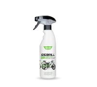 Sisbrill Bike Quitarrayaduras y Abrillantador 500 ml - Renueva y Protege Moto y Bicicleta - Disimula Arañazos, Recupera Color y Crea Capa Protectora UV