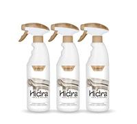 Sisbrill Hidra, Limpiador, acondicionador y restaurador de Salpicaderos, Piel y Plásticos Interiores - Acabado Mate & Natural - Tacto seco - Pack 3 Unidades