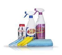 Sisbrill Kit Limpieza y Cuidado Pintura - Descontamina y Elimina Todo Tipo de Suciedad y Contaminación - Brillo más Potente