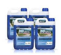 Sisbrill Lavaparabrisas Coche 5L Sisbrill Uso Directo - Líquido Limpiaparabrisas Sin Diluir, Elimina Insectos y Suciedad, Sin Residuos ni Chirridos - Pack 4 Repelente - 20 Litros