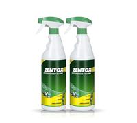 Sisbrill Zentox desengrasante y limpiador NEUTRO de bici y moto. Cadena, chasis, motor. Concentrado sin agua (1 lt == 10 lts en uso). Protección Carbono, Anodizados, Cromados y Aluminio. Pack 2 Uds