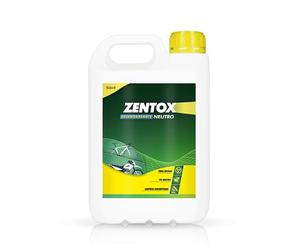 Sisbrill Zentox desengrasante y limpiador NEUTRO de bici y moto. Cadena, chasis, motor. Concentrado sin agua (1 lt == 10 lts en uso). Protección Carbono, Anodizados, Cromados y Aluminio - 5 litros