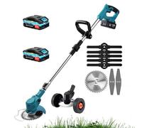 Sisdffaaa Free-Wire Electric Pruner 24V Fast Charging Electric Pond Flower Garden Folding Hanging Lily, Garden Grass, Grass, Flower Tree Cutting Machine (1pcs Battery, UK) (2pcs Battery UK)