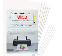 Siser EasyColor DTV Pack 5+5, Vinilo termotransferencia termotermotermotermotermo-imprimible con impresoras de inyección de tinta.