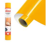Siser® EasyWeed® Extra Amarillo, 30 cm x 0,5 m, vinilo termotransferible para personalizar nailon, piel, tejidos tratados