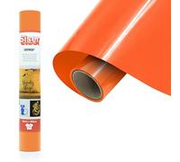 SISER® EasyWeed® - Lámina flexible de transferencia térmica de 30 cm x 1 m, color naranja, para personalización de tejidos, pasatiempos creativos, certificado VeganOk y Öko-Tex Standard 100 Clase I