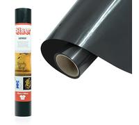 Siser EasyWeed - Lámina flexible de transferencia térmica para personalizar tejidos, pasatiempos creativos, veganOk y Öko-Tex Standard 100, clase I, color negro mate, 30 cm x 1 m