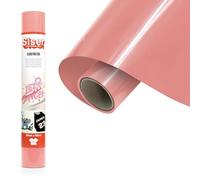 Siser EcoStretch Coral 30 cm x 0,5 m, vinilo termotransferible para personalizar prendas de vestir y prendas deportivas, material para pasatiempos creativos, fácil de cortar.