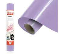 Siser EcoStretch lila 30 cm x 0,5 m, vinilo termotransferible para personalizar prendas de vestir y prendas deportivas, material para pasatiempos creativos, fácil de cortar.