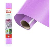Siser Glitter Neon Purple, 30 cm x 0,5 m, vinilo termoadhesivo con purpurina para la personalización de telas, ropa y accesorios, manualidades, fácil de cortar