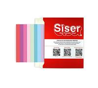 SISER Materiales para Pasatiempos creativ, Vinilo, Colores Pastel, Unica, 12