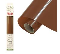 Siser Pure HT - Vinilo termotransferible compostable Russet Brown 50 x 30 cm, termovinilo compatible con plotter de corte