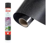 Siser® Vinilo termotransferible, Glitter Black, 50x30 cm