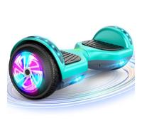SISGAD Hoverboard, eléctrico Gyropod de 6,5 pulgadas LED Hoverboard Self Balance Scooter, 2 x 300 W Smart Blance Board, eléctrico autoequilibrado para niños y adultos