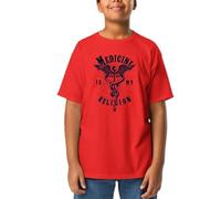 SISIDSI DSGN Futuro Doctor salvando Vidas, Camiseta de niño para Hijo de Medico, Futura Enfermera, vocación médica, Estudiante