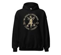SISIDSI DSGN Sudadera La Legión Española y Cristo de la Buena Muerte Religión Diseño Gráfico Original Fuerza Fe Poder Ejército España