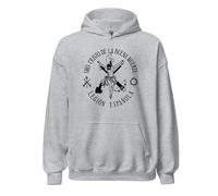 SISIDSI DSGN Sudadera La Legión Española y Cristo de la Buena Muerte Religión Diseño Gráfico Original Fuerza Fe Poder Ejército España