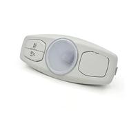 SISIFEIER Luz Lectura Interior Coche AM5113K767GE3AM1 BM5113776ED3AM1 Compatible Con Ford Focus Mk3 2013-2018 Cubierta Ajuste Interruptor Lámpara Techo Lectura(4PIN Two key)
