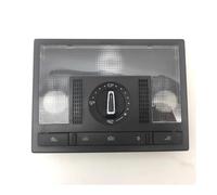 SISIFEIER Luz Lectura Interior Coche Compatible Con VW POLO 2011-2018 Santana 2012-2021 Lavida Luz Techo Interior Perilla Lámpara Lectura Delantera Trasera Beige Gris Negro(Front Black withKnob)