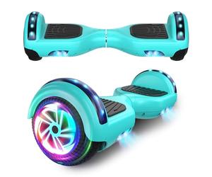 SISIGAD Hoverboard Auto-EQUILIBRADO - Altavoces Bluetooth DE 6,5", LUZ LED - - Certificado UL2272 de Seguridad