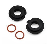 SiSinkal 2 soportes de retención de enchufe adaptador de base de bombilla LED H7, compatible con varios modelos de coche, material ABS negro