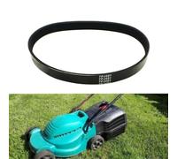 Sisinkal 7PJ451 - Correa de transmisión para cortacésped Bosch ROTAK 320, 7 costillas, 16 mm de ancho, 451 mm de circunferencia, correa de repuesto de poli V, accesorio de goma negra compatible con